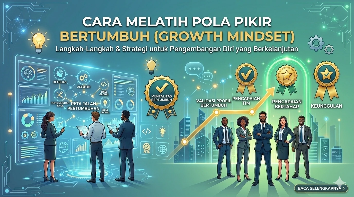 Cara Melatih Pola Pikir Bertumbuh (Growth Mindset)